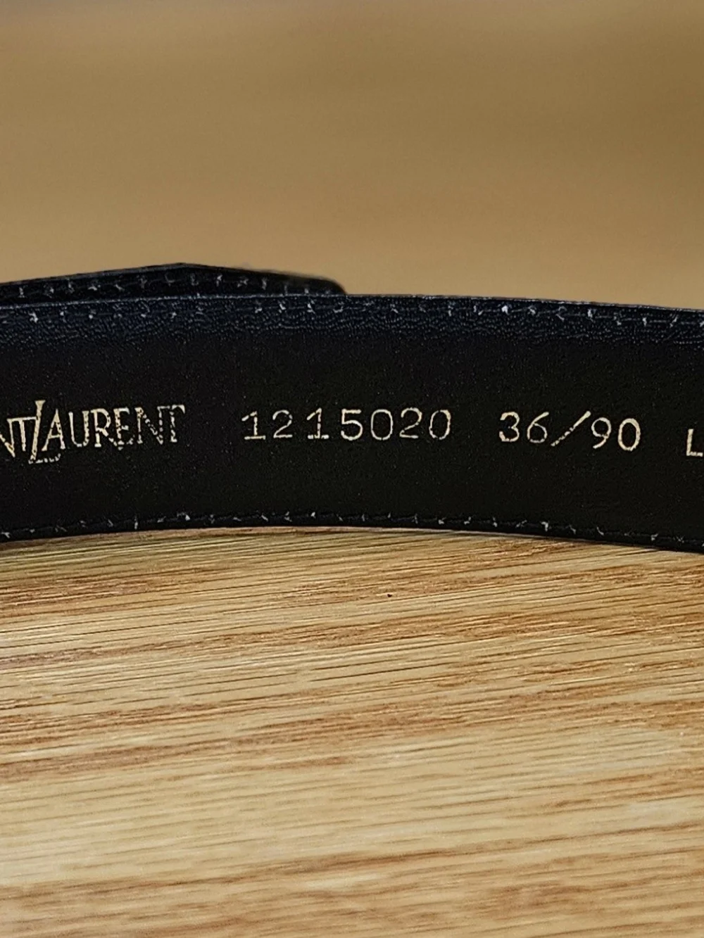 VINTAGE Yves Saint Laurent CASSANDRE ,CHERRY MORELLO LEATHER BELT